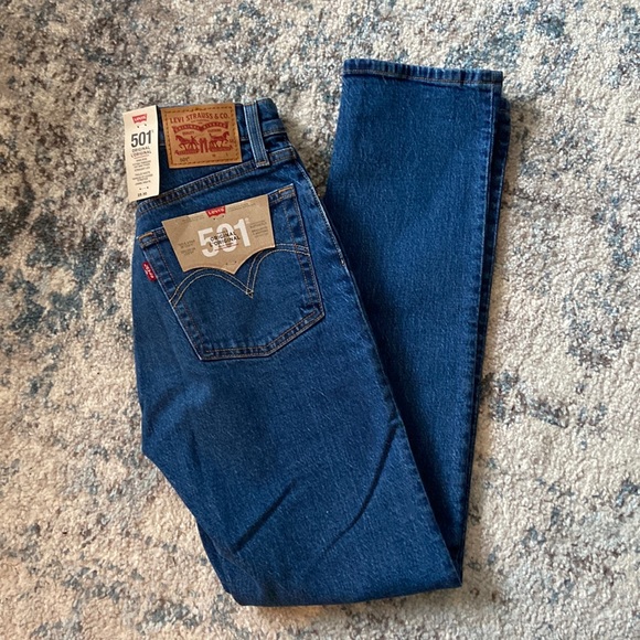 NWT Levi’s 501 original jeans - Picture 1 of 5